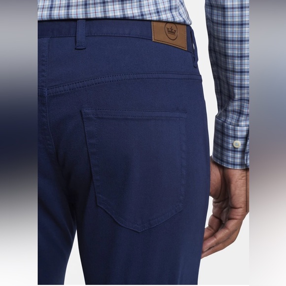 Peter Millar Ultimate Sateen 5- Pocket Pant Style #MF20B39 - Picture 2 of 7